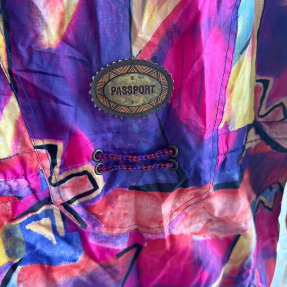 Retro Sierra Sport Passport to Adventure Multicolor Jacket Women's Size S. - Picture 3 of 12
